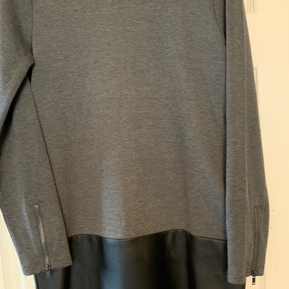 Black and grey dress